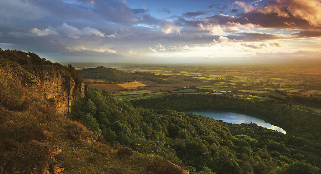 The view from Sutton Bank, North York Moors